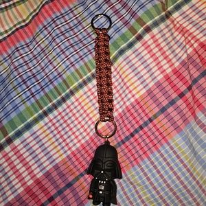 Paracord Knife/Key Lanyard With Darth Vader
